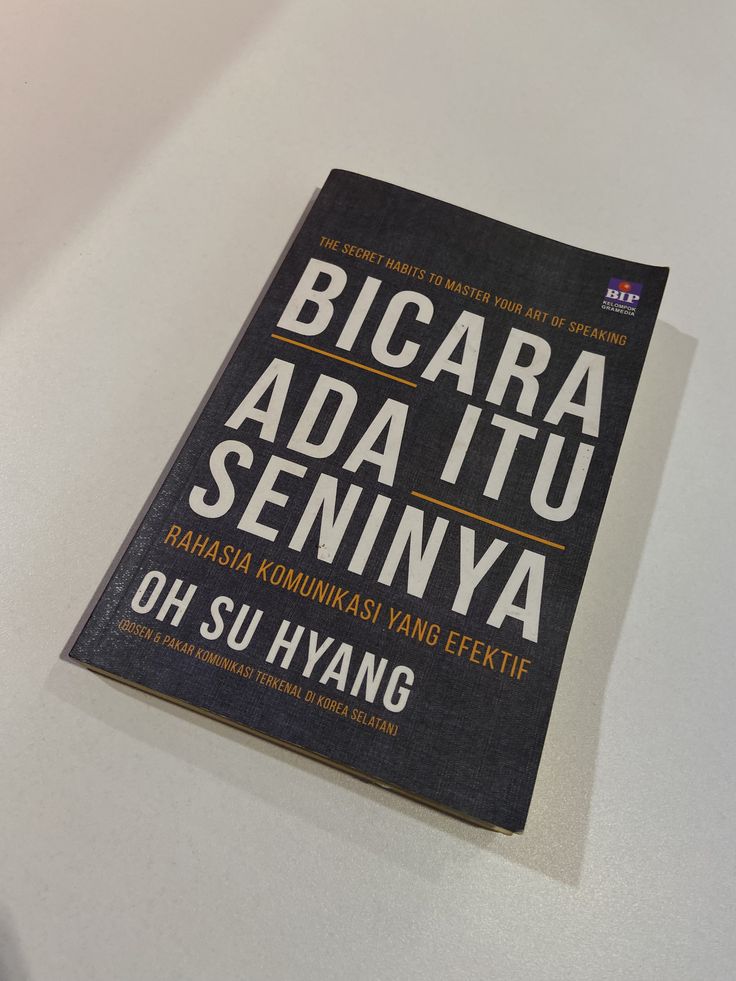 Bicara itu ada seninya